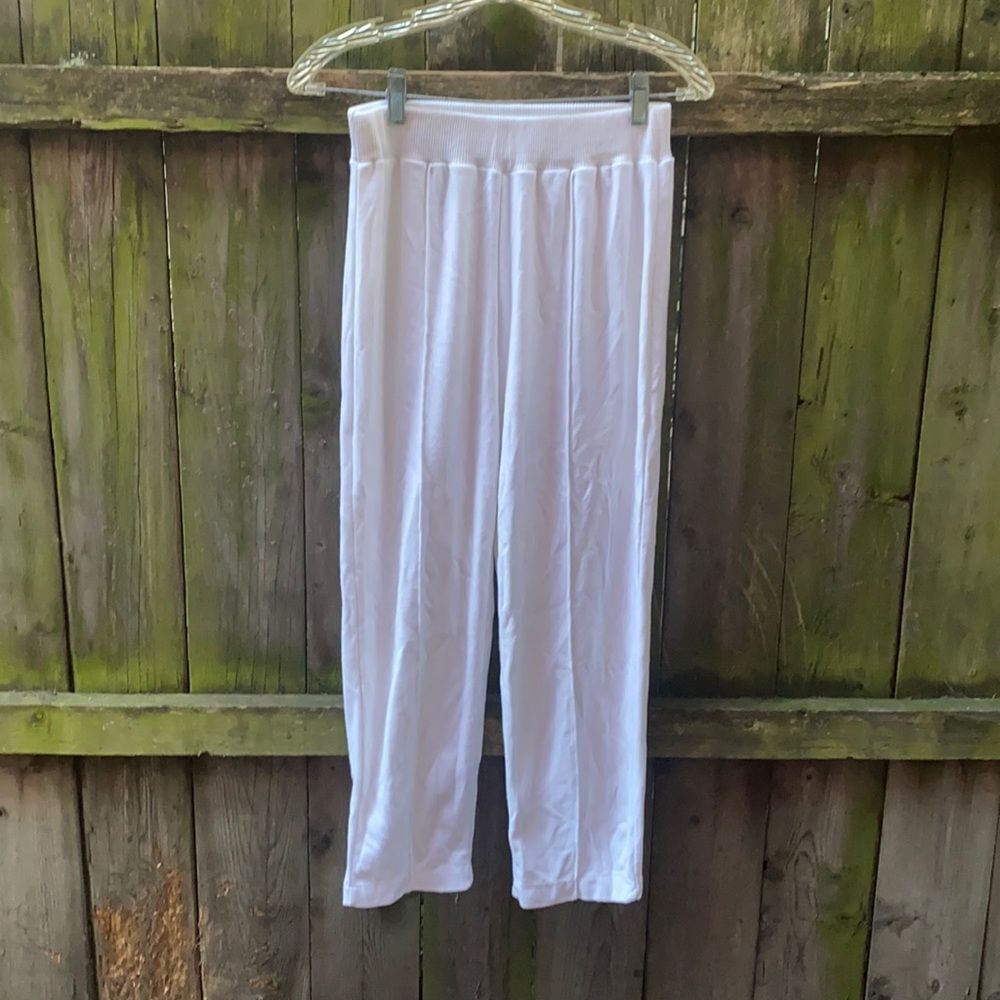 Vintage white sweat pants sz. S petite